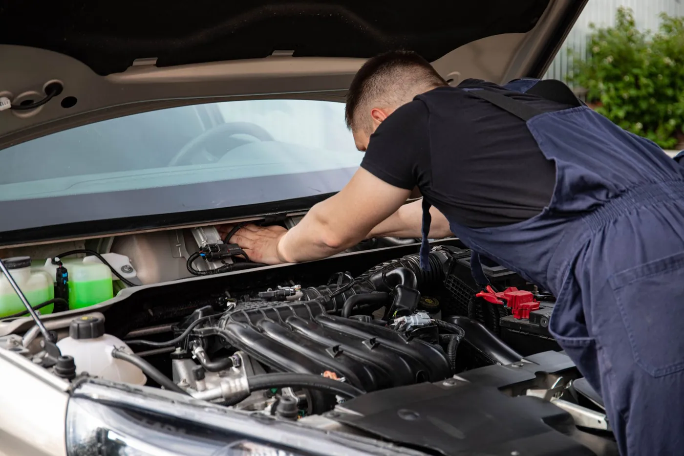 Reparación de motor